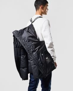 Weekend Offender Storm Down Jacket Black -Fashion sportswear JKAW2314 STORM BLACK 1376 MODEL