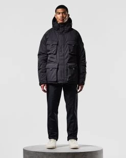 Weekend Offender Engberg Parka Down Jacket Black -Fashion sportswear JKAW2317 ENGBERG BLACK 1660 MODEL