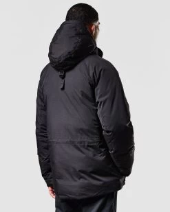 Weekend Offender Engberg Parka Down Jacket Black -Fashion sportswear JKAW2317 ENGBERG BLACK 1663 MODEL