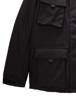 Weekend Offender Engberg Parka Down Jacket Black -Fashion sportswear JKAW2317 ENGBERG BLACK 5329