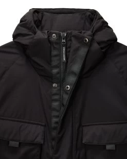 Weekend Offender Engberg Parka Down Jacket Black -Fashion sportswear JKAW2317 ENGBERG BLACK 5332