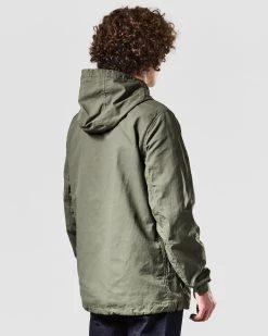 Weekend Offender Seinfeld Mesh Pocket Field Jacket Dark Green -Fashion sportswear JKAW2334 SEINFELD DARK GREEN 1464 MODEL
