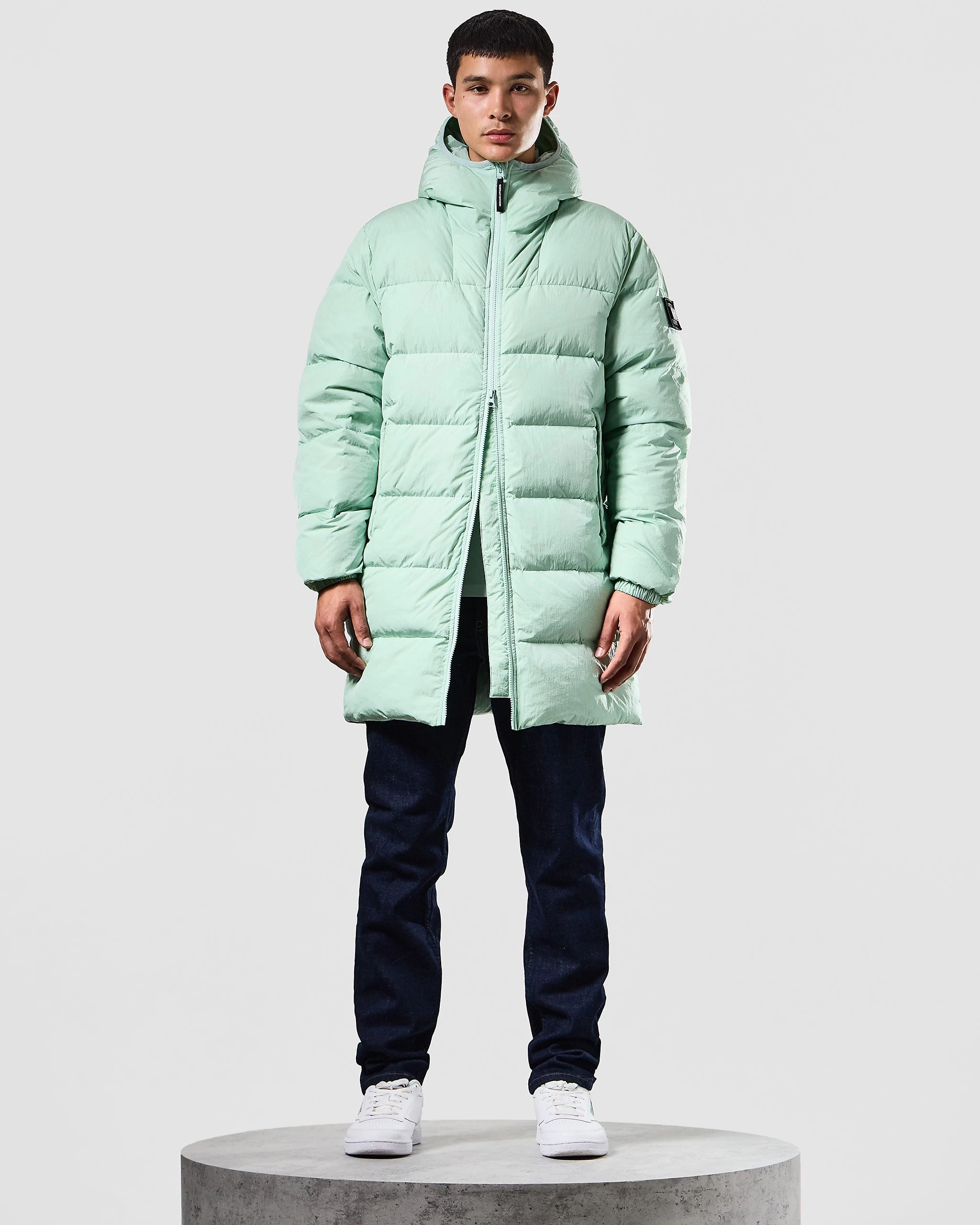 Weekend Offender Sapporo Down Jacket Mint Tea Green 2 Weekend Offender Sapporo Down Jacket Mint Tea Green - Image 2