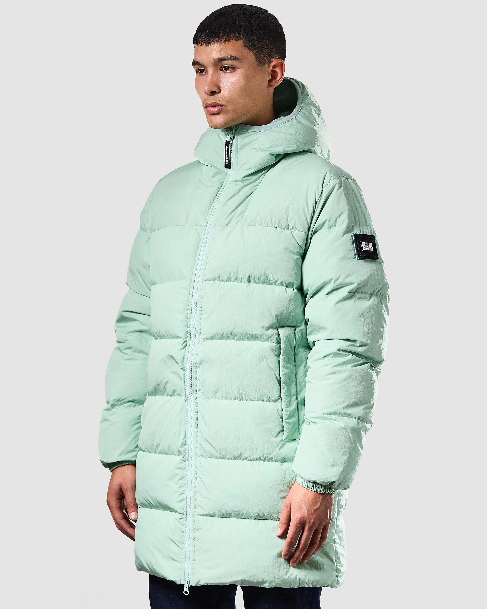 Weekend Offender Sapporo Down Jacket Mint Tea Green 4 Weekend Offender Sapporo Down Jacket Mint Tea Green - Image 4