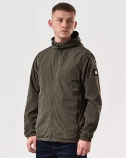 Weekend Offender Technician Jacket Castle Green -Fashion sportswear JKSS2401 TECHNICIAN CASTLE GREEN 6205 MODEL