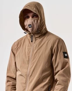 Weekend Offender Technician Jacket Cognac Brown -Fashion sportswear JKSS2401 TECHNICIAN COGNAC 7341