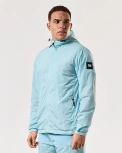 Weekend Offender Technician Jacket Saltwater Blue -Fashion sportswear JKSS2401 TECHNICIAN SALTWATER 4909 MODEL