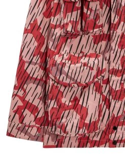 Weekend Offender Cotoca Field Jacket Blaze Red Rain Camo -Fashion sportswear JKSS2407 COTOCA CAMO BLAZE 9223