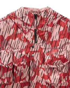 Weekend Offender Cotoca Field Jacket Blaze Red Rain Camo -Fashion sportswear JKSS2407 COTOCA CAMO BLAZE 9224