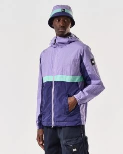 Weekend Offender Parissa Windbreaker Jacket Periwinkle/Bright Navy 9 Weekend Offender Parissa Windbreaker Jacket Periwinkle/Bright Navy -Fashion sportswear JKSS2412 PARISSA PERIWINKLE 7049