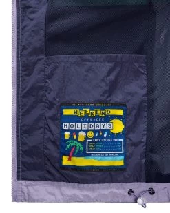 Weekend Offender Parissa Windbreaker Jacket Periwinkle/Bright Navy 12 Weekend Offender Parissa Windbreaker Jacket Periwinkle/Bright Navy -Fashion sportswear JKSS2412 PARISSA PERIWINKLE 9114