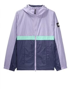 Weekend Offender Parissa Windbreaker Jacket Periwinkle/Bright Navy