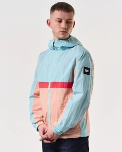 Weekend Offender Parissa Windbreaker Jacket Saltwater Blue -Fashion sportswear JKSS2412 PARISSA SALTWATER 6496 MODEL