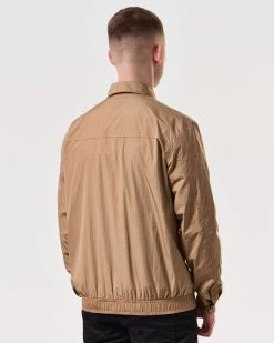 Weekend Offender Kamares Harrington Jacket Cognac Brown -Fashion sportswear JKSS2413 KAMARES COGNAC 6320 MODEL