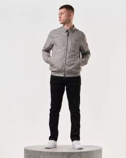 Weekend Offender Kamares Harrington Jacket Mid House Check -Fashion sportswear JKSS2413 KAMARES HOUSE CHECK 6307 MODEL