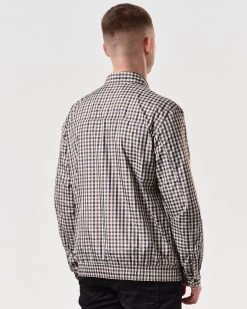 Weekend Offender Kamares Harrington Jacket Mid House Check -Fashion sportswear JKSS2413 KAMARES HOUSE CHECK 6312 MODEL