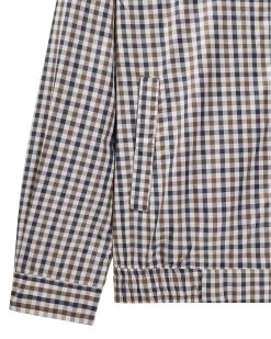 Weekend Offender Kamares Harrington Jacket Mid House Check -Fashion sportswear JKSS2413 KAMARES MID CHECK 9216