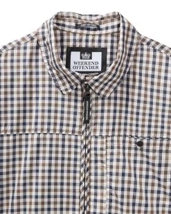 Weekend Offender Kamares Harrington Jacket Mid House Check -Fashion sportswear JKSS2413 KAMARES MID CHECK 9217