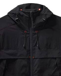 Weekend Offender Talamanca Windbreaker Jacket Black -Fashion sportswear JKSS2415 TALAMANCA BLACK 9266