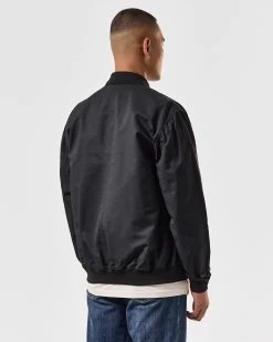 Weekend Offender Mulini Bomber Jacket Black -Fashion sportswear JKSS2419 MULINI BLACK 4087 MODELWO