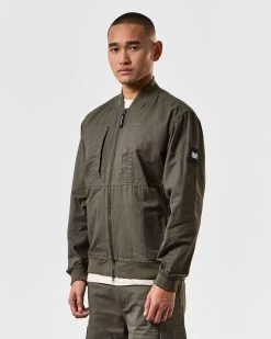 Weekend Offender Mulini Bomber Jacket Castle Green -Fashion sportswear JKSS2419 MULINI CASTLE GREEN 4024 MODELWO FIX