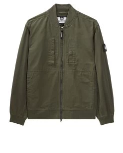 Weekend Offender Mulini Bomber Jacket Castle Green