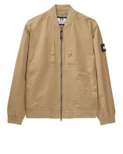 Weekend Offender Mulini Bomber Jacket Cognac Brown