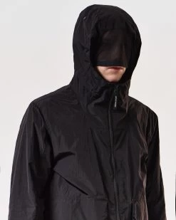 Weekend Offender Valencia Mesh Face Shield Jacket Black -Fashion sportswear JKSS2422 VALENCIA BLACK 6489 MODEL