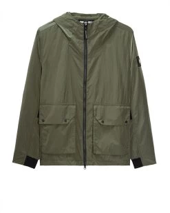 Weekend Offender Valencia Mesh Face Shield Jacket Castle Green