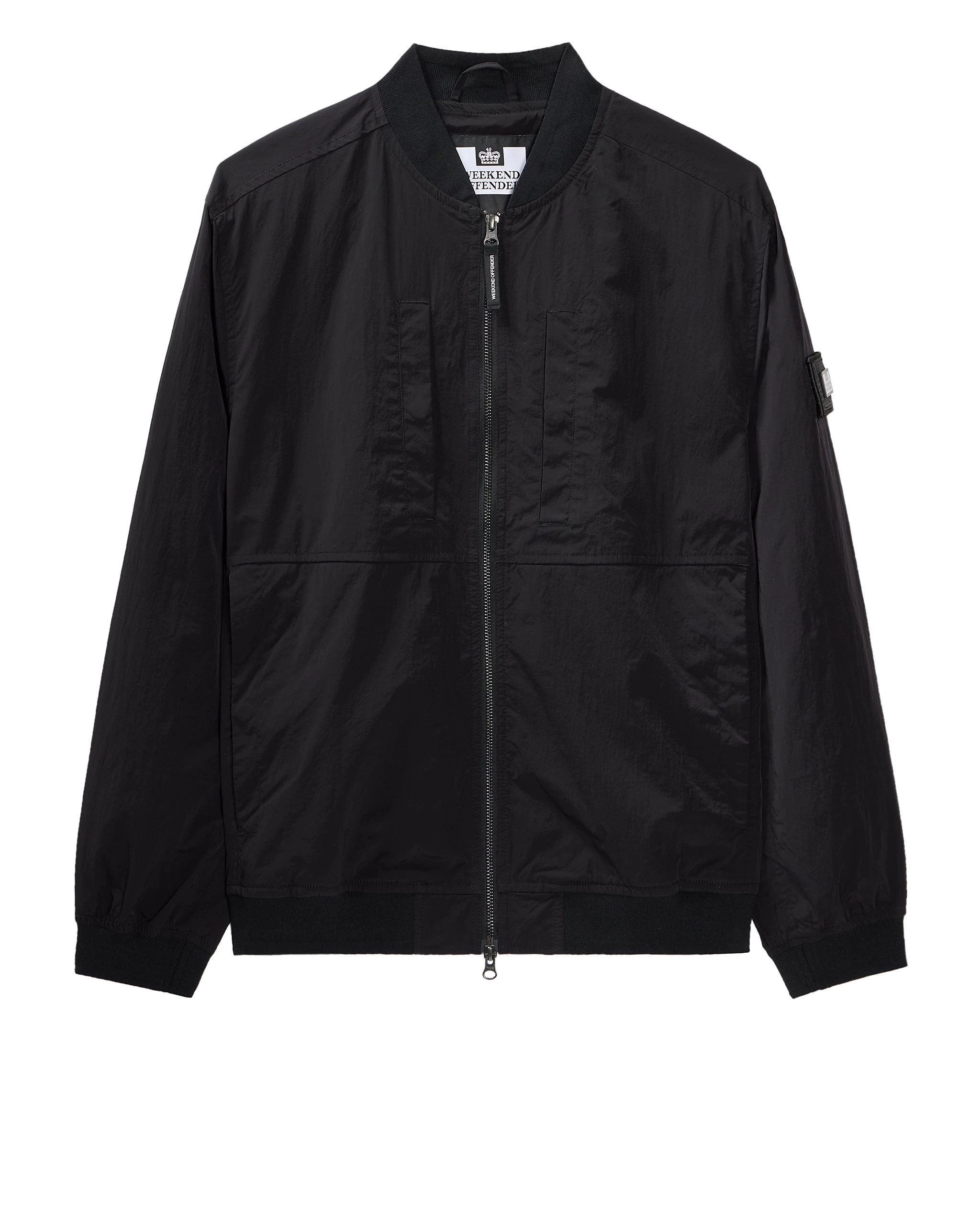 Weekend Offender Hulopoe Bomber Jacket Black 1 Weekend Offender Hulopoe Bomber Jacket Black