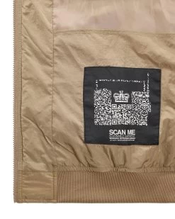 Weekend Offender Saharun Quilted Gilet Cognac Brown -Fashion sportswear JKSS2424 SAHARUN COGNAC 9271