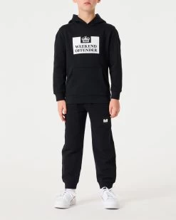 Weekend Offender Kids Jakarta Jogger Pants Black -Fashion sportswear KIDS JPAW22 01 JAKARTA BLACK KIDS HDAW22 07 HM SERVICE BLACK MODEL 1706