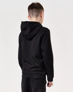 Weekend Offender Kids Ribbe Hoodie Black 9 Weekend Offender Kids Ribbe Hoodie Black -Fashion sportswear KIDSHDSS2401 RIBBE BLACK 7935