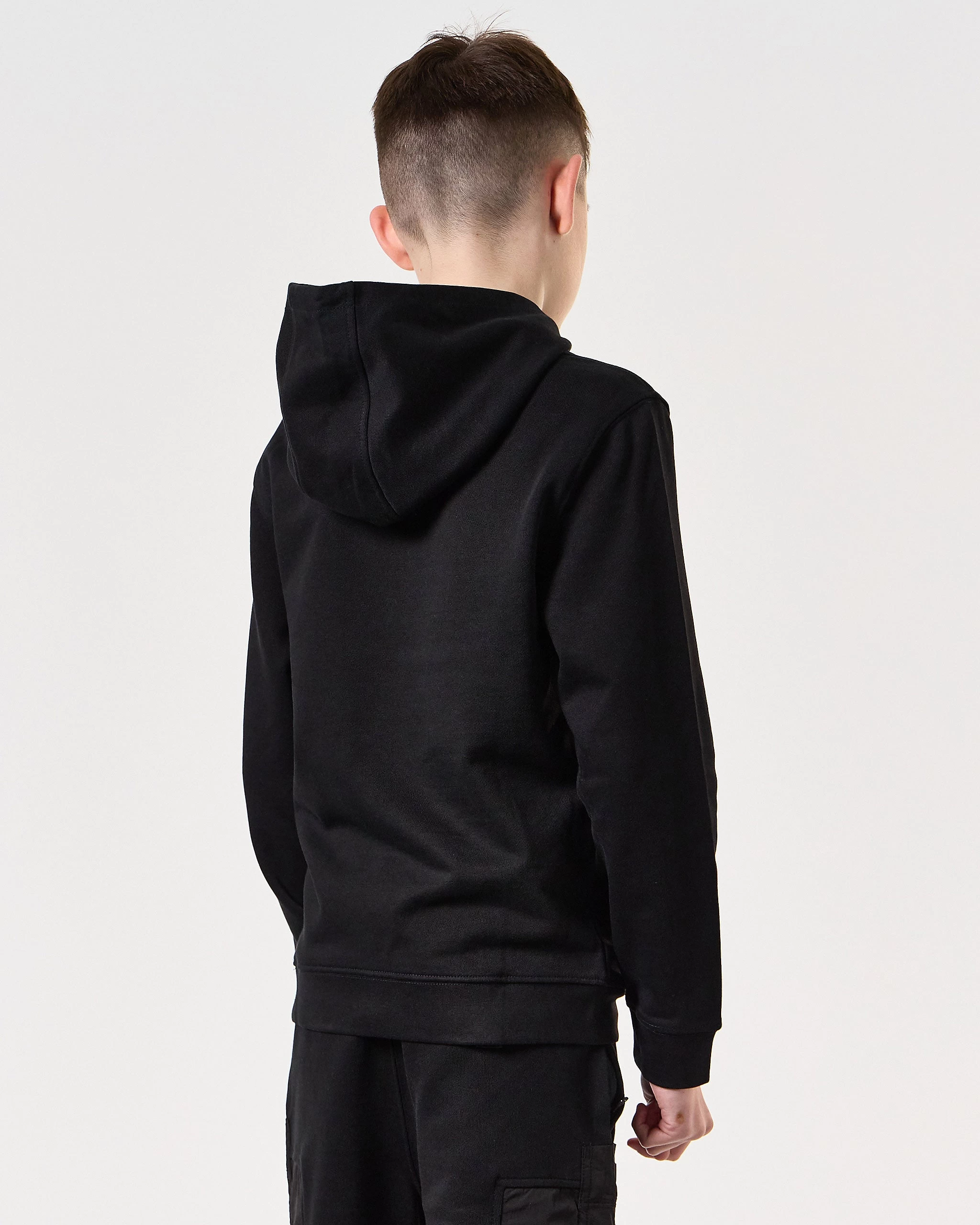 Weekend Offender Kids Ribbe Hoodie Black 4 Weekend Offender Kids Ribbe Hoodie Black - Image 4
