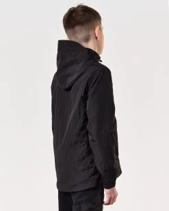 Weekend Offender Kids Technician Jacket Black -Fashion sportswear KIDSJKSS2401 TECHNICIAN BLACK 7910