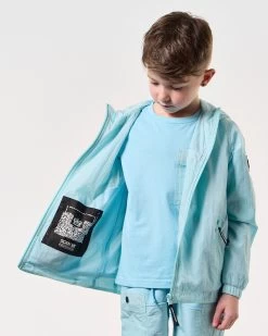 Weekend Offender Kids Technician Jacket Saltwater 10 Weekend Offender Kids Technician Jacket Saltwater -Fashion sportswear KIDSJKSS2401 TECHNICIAN SALTWATER 7965