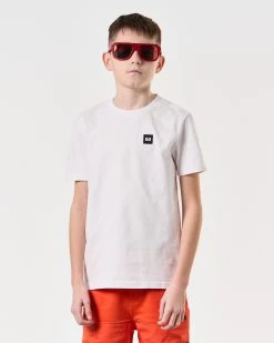 Weekend Offender Kids Cannon Beach T-Shirt White -Fashion sportswear KIDSTSSS2401 CANNON BEACH WHITE 7775