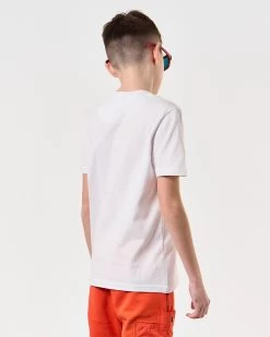 Weekend Offender Kids Cannon Beach T-Shirt White -Fashion sportswear KIDSTSSS2401 CANNON BEACH WHITE 7777