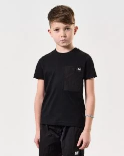 Weekend Offender Kids Tabiti Parachute T-Shirt Black 7 Weekend Offender Kids Tabiti Parachute T-Shirt Black -Fashion sportswear KIDSTSSS2418 TABITI BLACK 7860