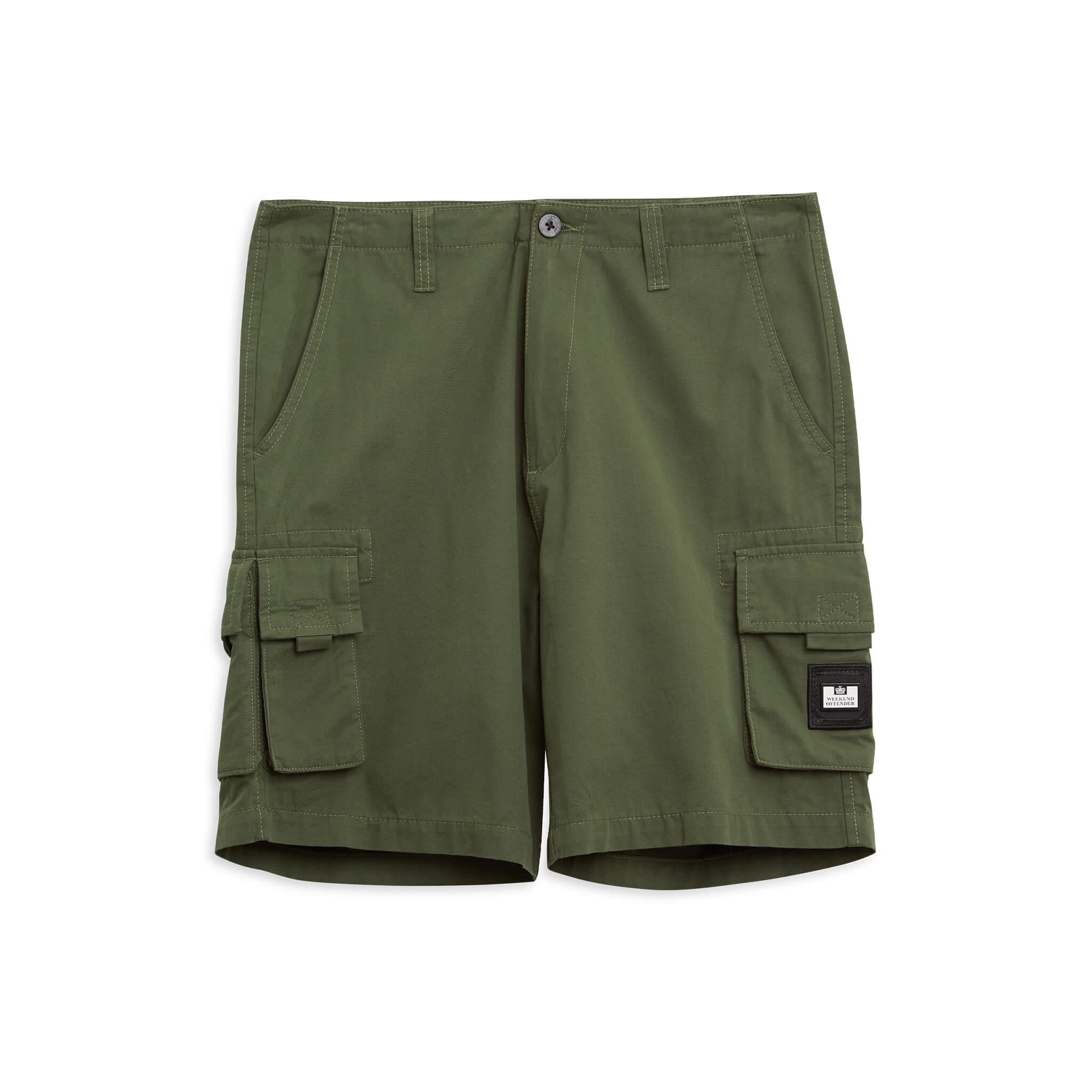Weekend Offender Kids Mascia Cargo Shorts Dark Green 1 Weekend Offender Kids Mascia Cargo Shorts Dark Green