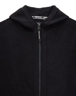 Weekend Offender Enzo Knitted Zip Hooded Sweater Black 11 Weekend Offender Enzo Knitted Zip Hooded Sweater Black -Fashion sportswear KWAW2303 ENZO BLACK 5706