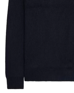 Weekend Offender Couto Knitted Sweater Navy -Fashion sportswear KWAW2307 COUTO NAVY 4544