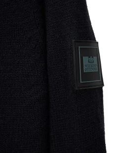 Weekend Offender Dexter Knitted Zip Sweater Black -Fashion sportswear KWAW2309 DEXTER BLACK 5722