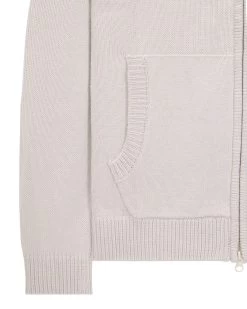 Weekend Offender Dexter Knitted Zip Sweater Strato Grey -Fashion sportswear KWAW2309 DEXTER STRATGRY 5727