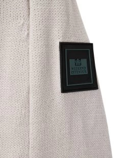 Weekend Offender Dexter Knitted Zip Sweater Strato Grey -Fashion sportswear KWAW2309 DEXTER STRATGRY 5728