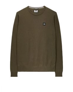 Weekend Offender Solace Knitted Sweater Dark Green