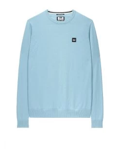 Weekend Offender Solace Knitted Sweater Winter Sky Blue