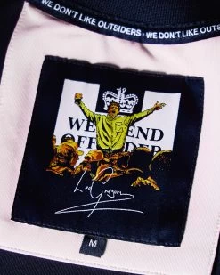 Weekend Offender WO X LG Tracksuit Navy -Fashion sportswear Leo Tracksuit Back Neck