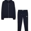 Weekend Offender New York Tracksuit Navy - Plus Size