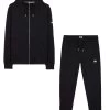 Weekend Offender New York Tracksuit Black - Plus Size